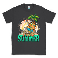 Smoke Hello summer skeleton Classic Tee - NancyCooperArtShop