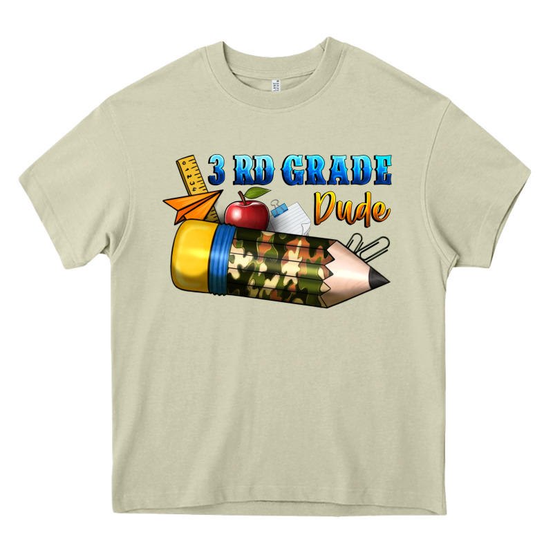 3 Rd Grade Dude Heavy Core Tee by BundleAndBundleShop | Teevron