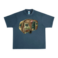 Midnight Navy Caravan Urban Heavy Tee - HowdyJamesFarm