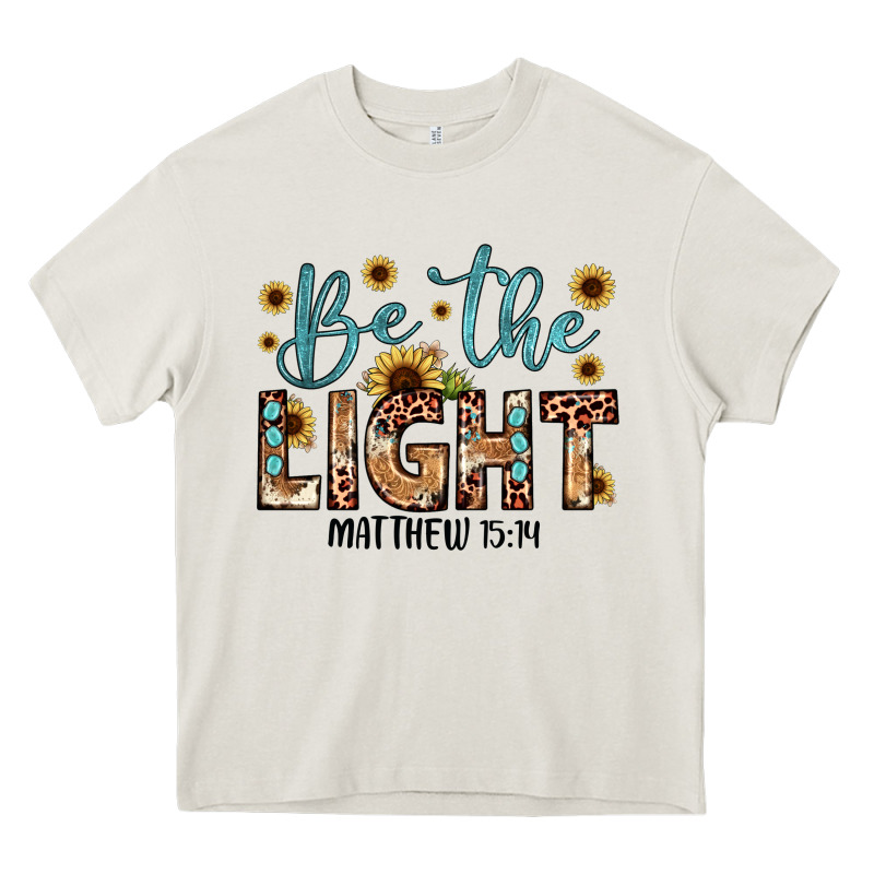 Be The Light Matthew 5 14 Heavy Core Tee by JahusDesignShop | Teevron