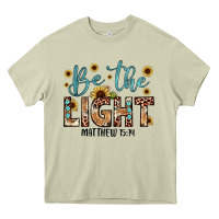Mossy be the light matthew 5 14 Heavy Core Tee - JahusDesignShop