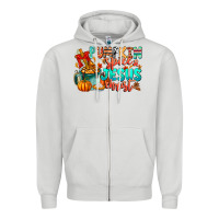 Dove Grey Pumpkin pie Jesus Christ Zipper Hoodie - CowhideDigitalArt