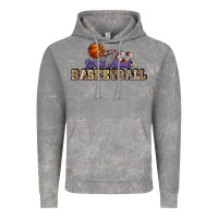 Cloud Rock Wild about Basketball Vintage Hoodie - HowdyJamesFarm