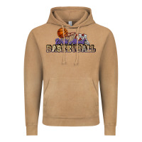 Vintage Camel Wild about Basketball Vintage Hoodie - HowdyJamesFarm