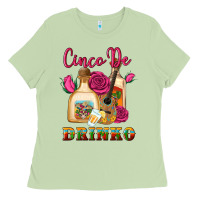 Matcha cinco de drinko Ladies Tee - Artiststas