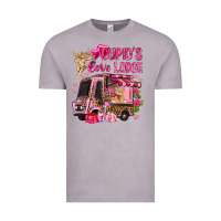 Vintage Zinc Cupid's love lodge with truck Valentine's Day Vintage Tee - HowdyJamesFarm