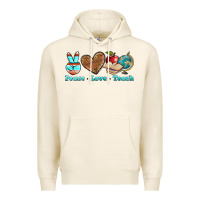Tofu peace love teach Premium Hoodie - BundleAndBundleShop