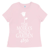 Bubblegum Pink The Moira's Rose's Garden Ladies Tee - Bettercallsaul