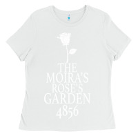 White The Moira's Rose's Garden Ladies Tee - Bettercallsaul
