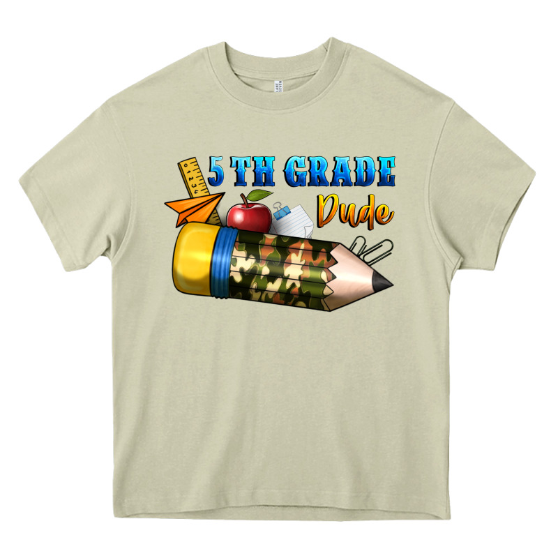 5 Th Grade Dude Heavy Core Tee by BundleAndBundleShop | Teevron