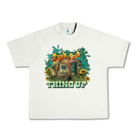 Pistachio Back that thing up Urban Heavy Tee - HowdyJamesFarm