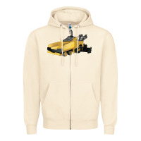Sandshell Asphalt Paver Zipper Hoodie - LillyAllenDesigns