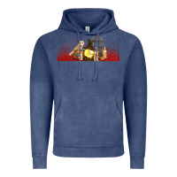 Vintage Denim wizard Vintage Hoodie - TumblerDesignByShophia