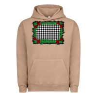 Pigment Burro christmas black and white background Urban Hoodie - BarkalooDesign