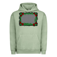 Pigment Oil Green christmas black and white background Urban Hoodie - BarkalooDesign