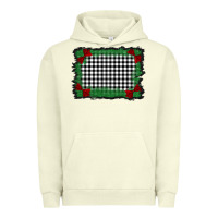 Pigment Pistachio christmas black and white background Urban Hoodie - BarkalooDesign