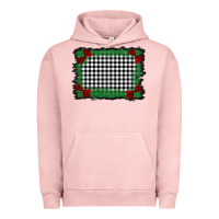 Pigment Salmon christmas black and white background Urban Hoodie - BarkalooDesign