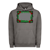 Pigment Tornado christmas black and white background Urban Hoodie - BarkalooDesign