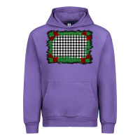 Tulip christmas black and white background Urban Hoodie - BarkalooDesign
