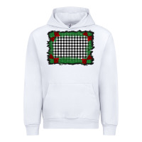 White christmas black and white background Urban Hoodie - BarkalooDesign