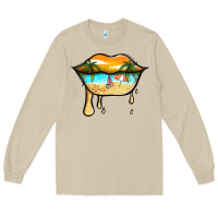 Mushroom beach lips Long Sleeve Tee - Jasminsmagicworld