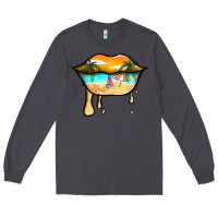 Smoke beach lips Long Sleeve Tee - Jasminsmagicworld