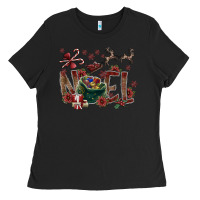 Black Noel Ladies Tee - SublimationCraftShop