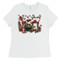 White Noel Ladies Tee - SublimationCraftShop