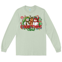 Matcha christmas crew polar bear reindeer and snowman Long Sleeve Tee - CowGirlArtShop