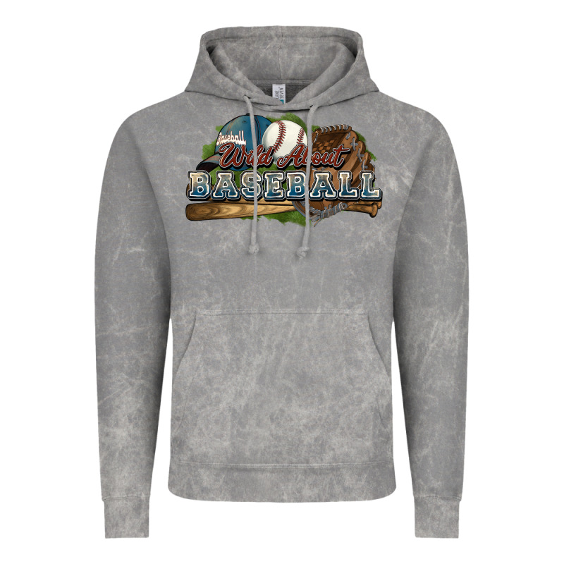Wild About Baseball Vintage Hoodie by HowdyJamesFarm | Teevron
