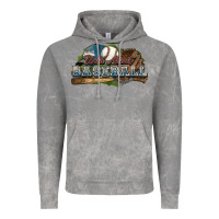 Cloud Rock Wild about Baseball Vintage Hoodie - HowdyJamesFarm