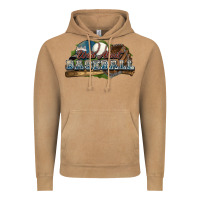Vintage Camel Wild about Baseball Vintage Hoodie - HowdyJamesFarm