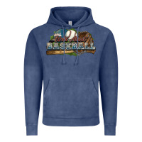 Vintage Denim Wild about Baseball Vintage Hoodie - HowdyJamesFarm
