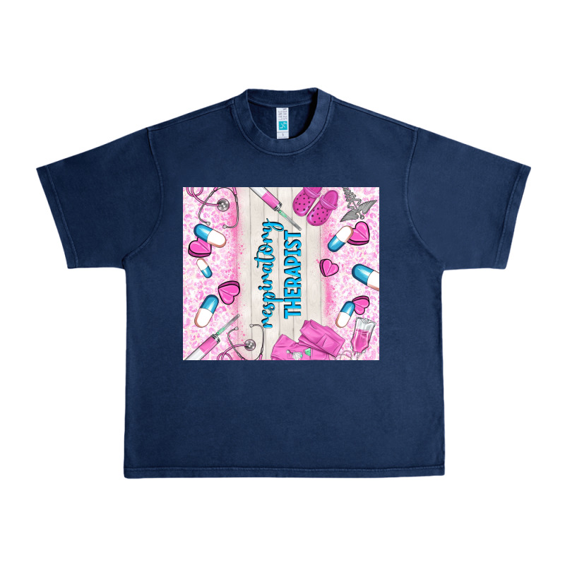 Respiratory Therapist Urban Heavy Tee by TumblerDesignByShophia | Teevron