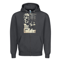 Smoke The Godfather Zipper Hoodie - lanVoArt