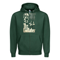 Sports Green The Godfather Zipper Hoodie - lanVoArt