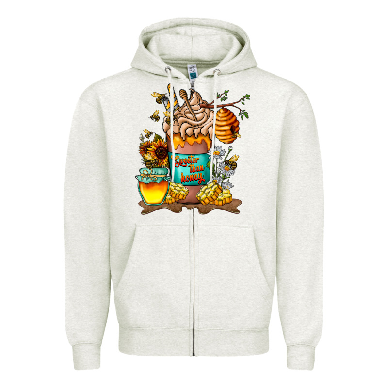 Than Honey Zipper Hoodie by CowhideDigitalArt | Teevron