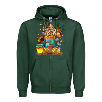 Sports Green Than Honey Zipper Hoodie - CowhideDigitalArt