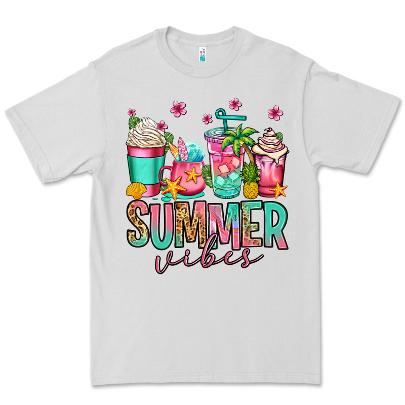 Summer Vibes Coffee Cups Premium Tee by Jasminsmagicworld | Teevron
