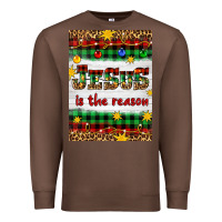 Chestnut Christmas Jesus Is The Reason Premium Sweatshirt - Artiststas