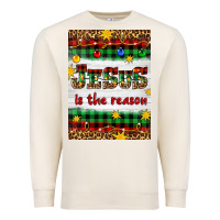 Sandshell Christmas Jesus Is The Reason Premium Sweatshirt - Artiststas