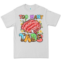 Dove Grey too many tabs Premium Tee - Artiststas