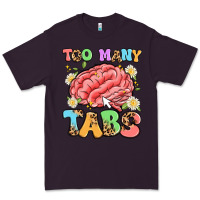 Plum too many tabs Premium Tee - Artiststas