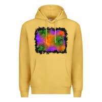 Antique Gold halloween stars background Premium Hoodie - BundleAndBundleShop