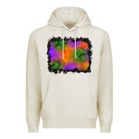 Oatmeal Heather halloween stars background Premium Hoodie - BundleAndBundleShop
