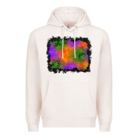 Pale Pink halloween stars background Premium Hoodie - BundleAndBundleShop