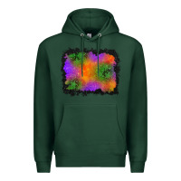 Sports Green halloween stars background Premium Hoodie - BundleAndBundleShop