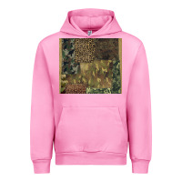 Fuchsia Pink camouflage leopard patches Urban Hoodie - BarkalooDesign