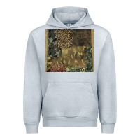 Heather Grey camouflage leopard patches Urban Hoodie - BarkalooDesign