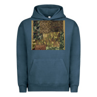 Pigment Midnight Navy camouflage leopard patches Urban Hoodie - BarkalooDesign